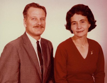 Ivan L and Glenna after Steffanie died